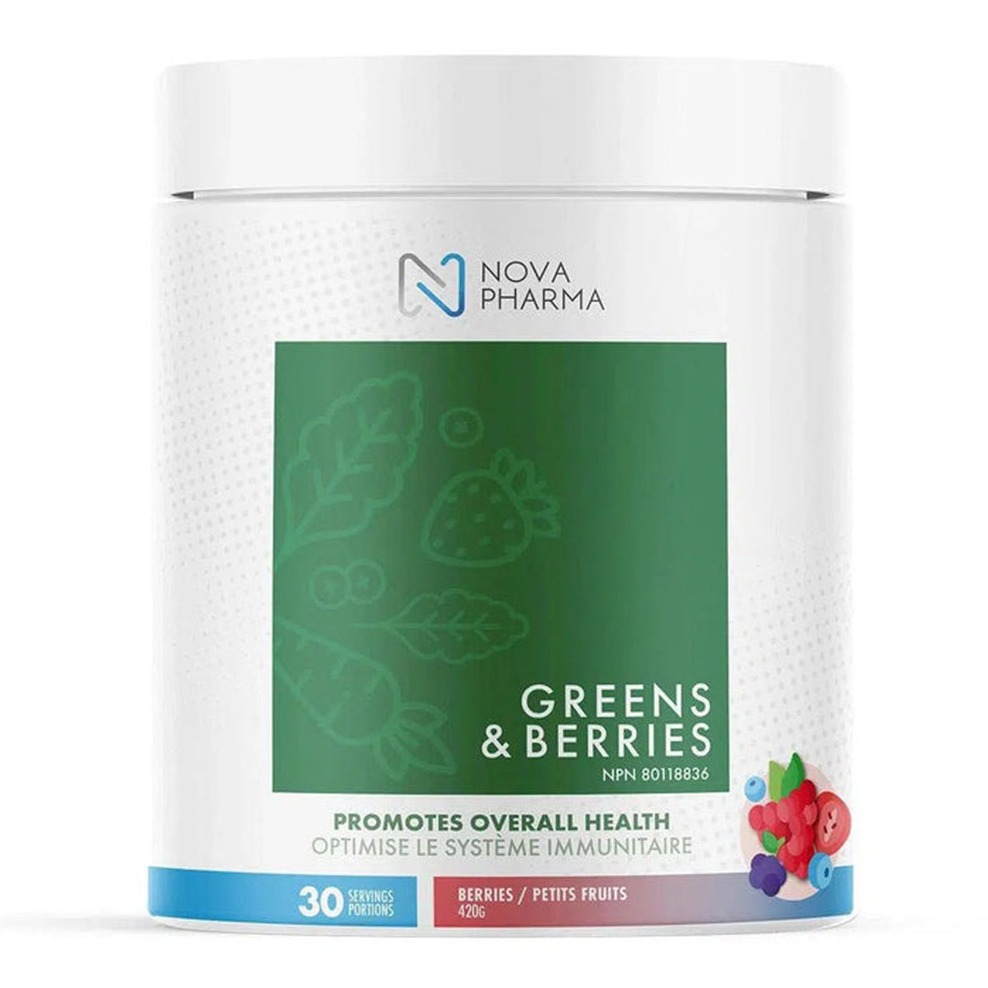 Nova Pharma Greens and Berries (30 Servs)
