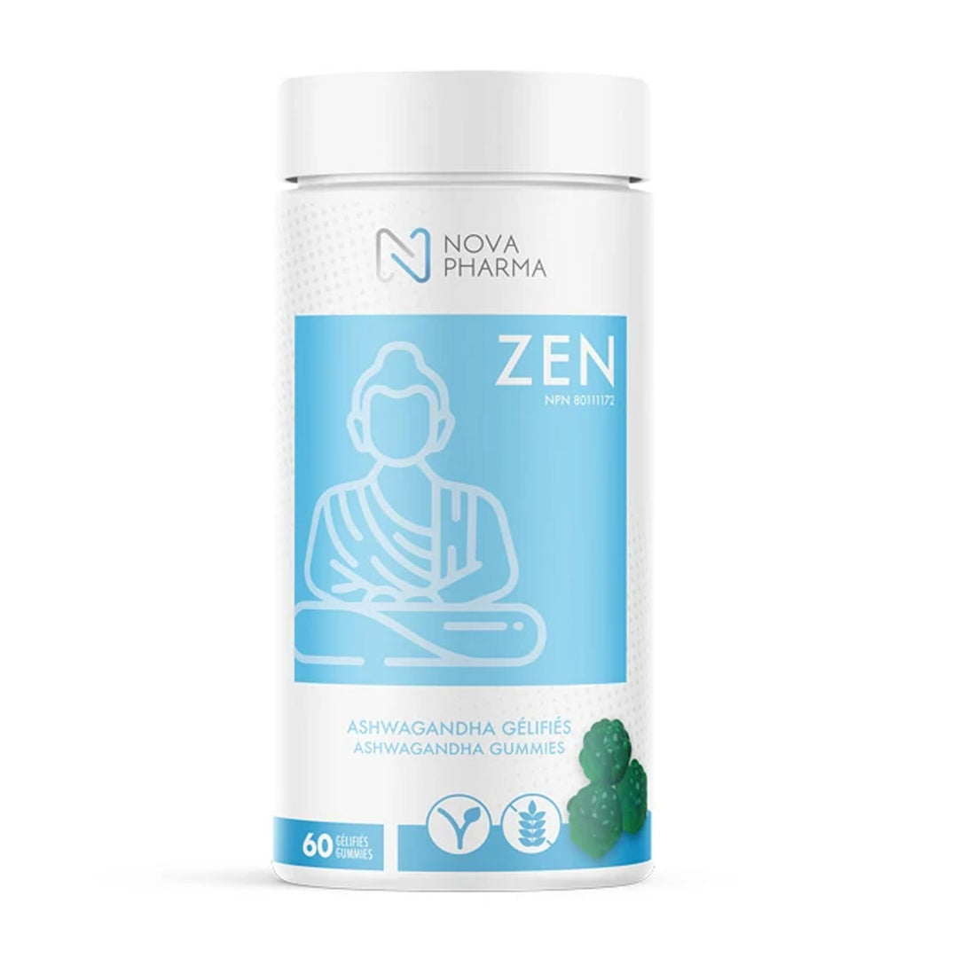 Nova Pharma Zen Ashwagandha Gummies (60 Gummies)