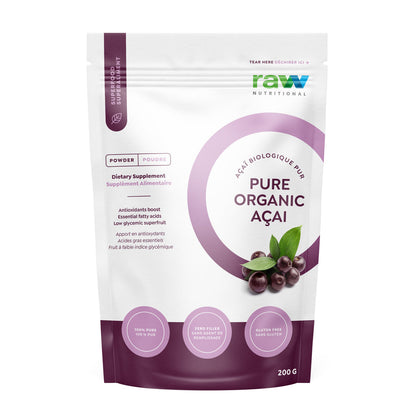 Raw Nutritional Pure Organic Acai (66 Servs)