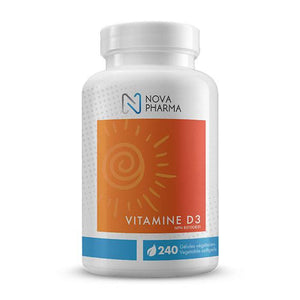 Nova Pharma Vitamin D3 (240 Softgels)