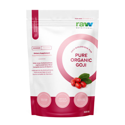 Raw Nutritional Pure Organic Goji (25 Servs)