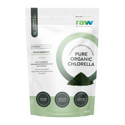 Raw Nutritional Pure Organic Chlorella (180g)