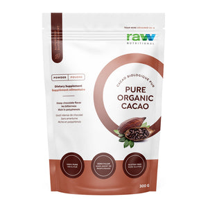 Raw Nutritional Pure Organic Cacao (300g)