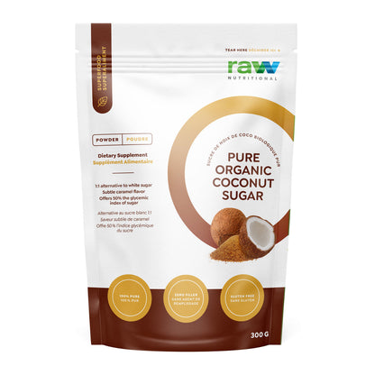 Raw Nutritional Pure Organic Coconut Sugar (300g)