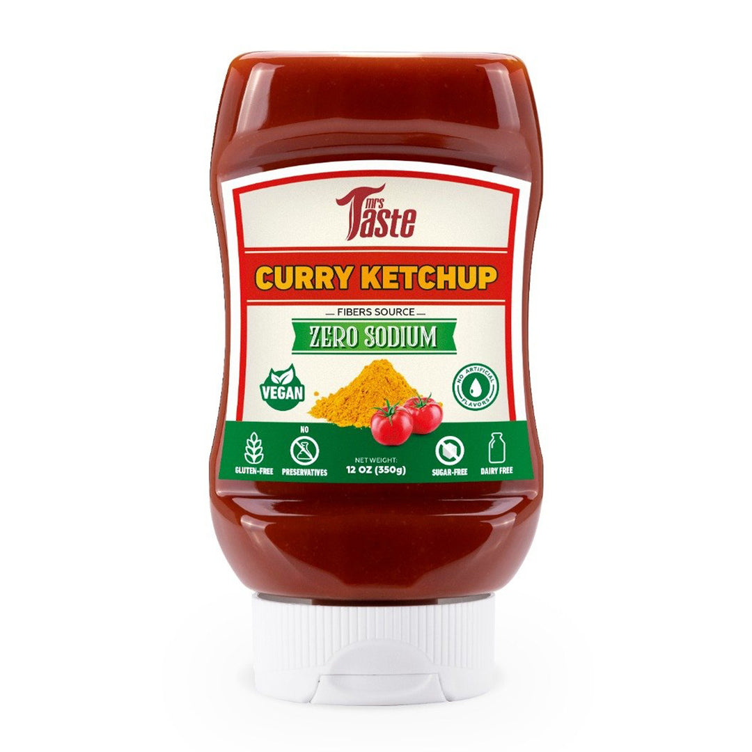 Mrs. Taste Zero Calories Curry Ketchup Sauce (350g)