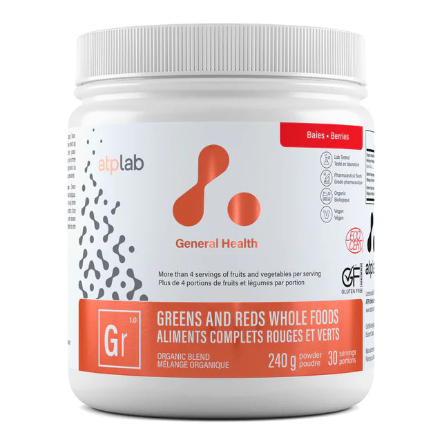 ATP Lab Greens & Reds Whole Foods (30 Servs)
