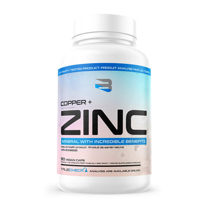 Believe Copper + Zinc (90 Caps)