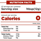 Mrs. Taste Zero Calories Chocolate Hazelnuts Syrup (355g)