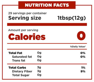 Mrs. Taste Zero Calories Mustard Sauce (350g)