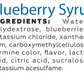 Mrs. Taste Zero Calories Blueberry Syrup (335g)