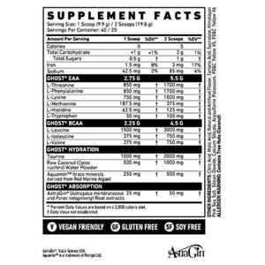 Ghost Amino (40 Servs)
