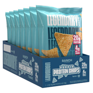 Legendary Foods Popped Protein Chips (7 Bags)