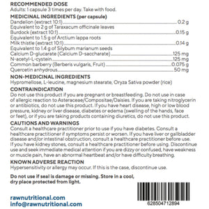 Raw Nutritional Liver Care (90 Caps)