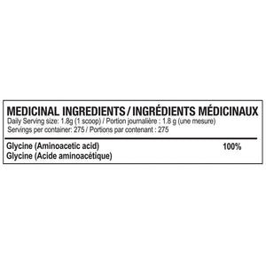 Nova Pharma Glycine 500g (100 Servs)