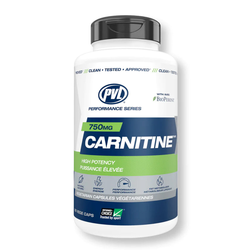 PVL L-Carnitine 750mg (90 Caps)