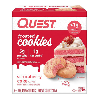Quest Frosted Cookies (8 Cookies)