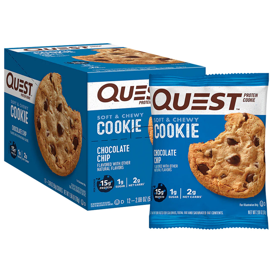 Quest Protein Cookie Soft & Chewy (12 Cookies)