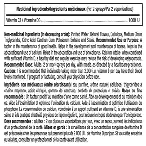 ATP Lab D3 vitamin spray (Punch aux Fruits)